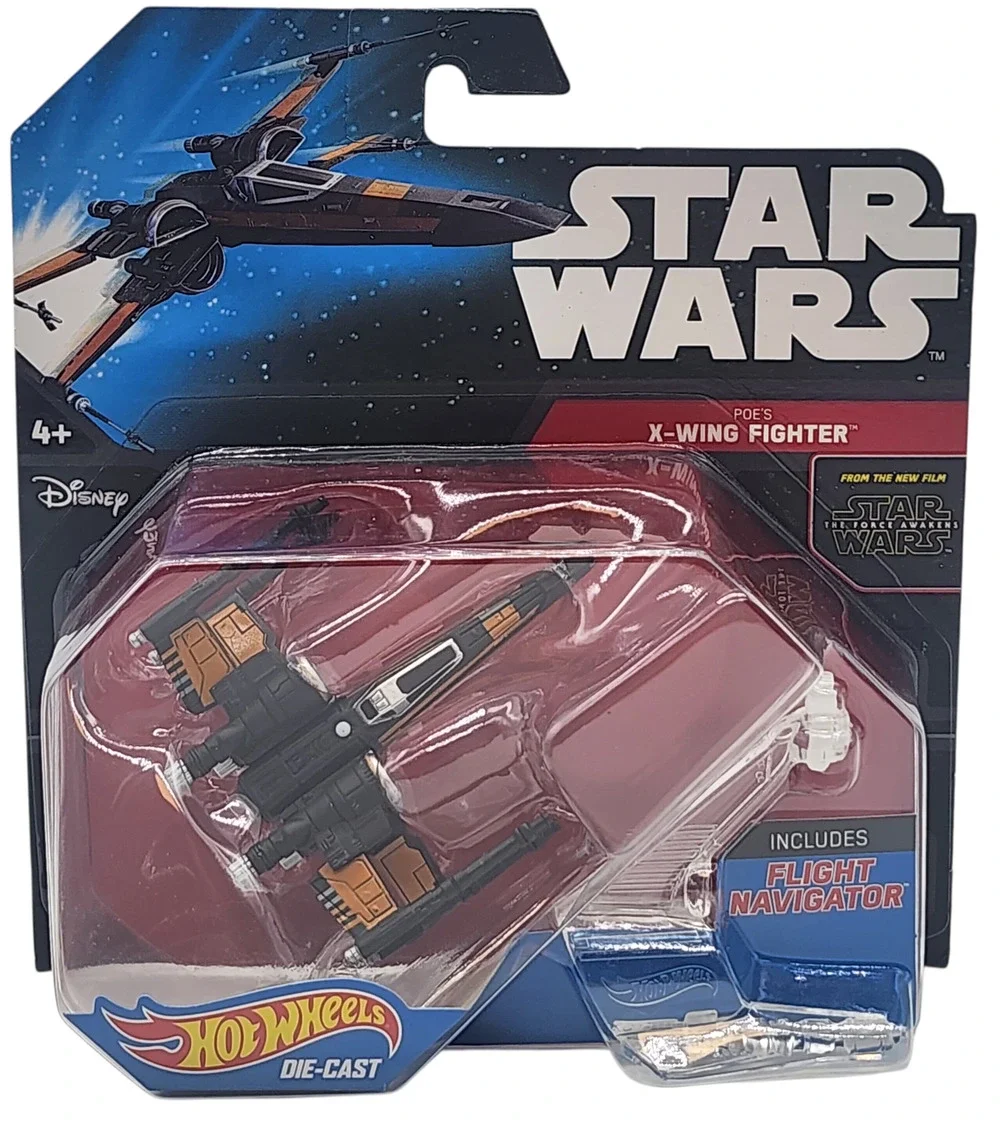 Hot Wheels Star Wars Starships Poe's X-Wing Fighter Flight Navigator NEW 2015